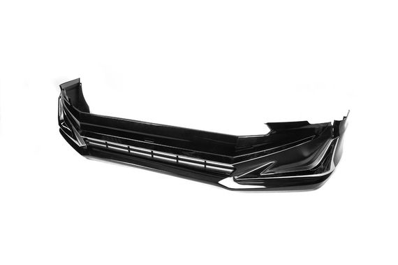 Накладки на передній і задній бампер Modelista V1 (2017-) Чорний колір для Toyota Land Cruiser Prado 150 | Зображення 3