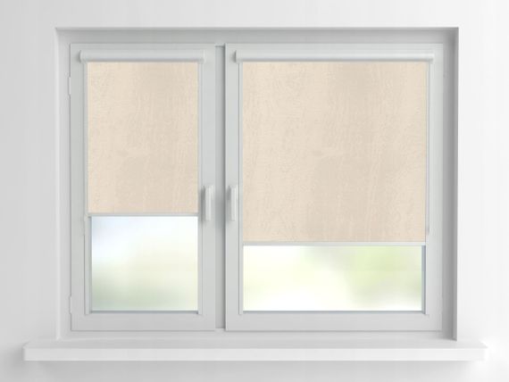 Рулонная штора Rolets Бамбус 2-1887-375 37.5x170 см закрытого типа Бежевая