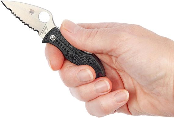 Чем Spyderco Manbug Lightweight Leaf Serrated | Зображення 1