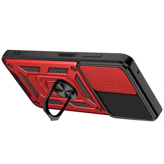 Чохол Ummi Camshield Serge Ring для Xiaomi 13T / 13T Pro Червоний / Red | Зображення 1