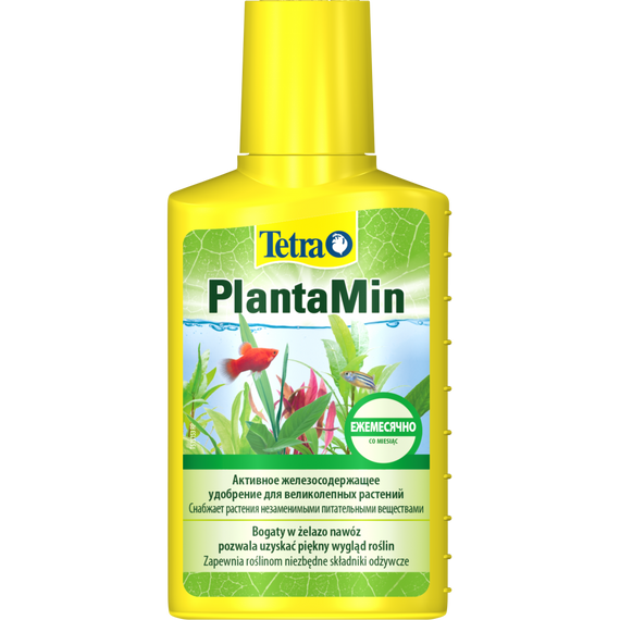 Добриво Tetra PlantaMin для зелених акваріумних рослин з залізом 100 мл на 400 л | Зображення 1