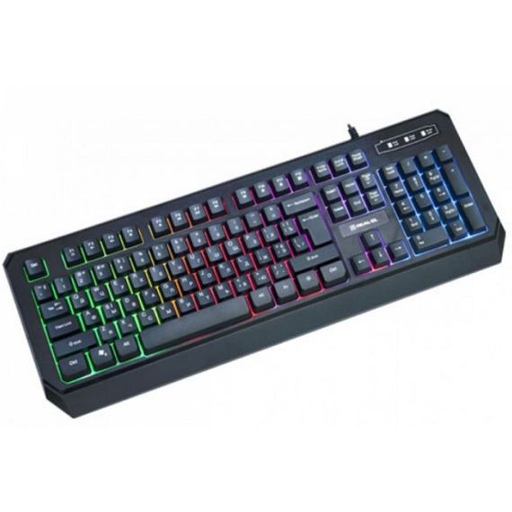 Клавіатура REAL-EL 7001 Comfort Backlit Black | Зображення 1
