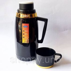 Термос для води Magio MG-1050B 1 л, Термос похідний для напоїв Якісний дому BE-92