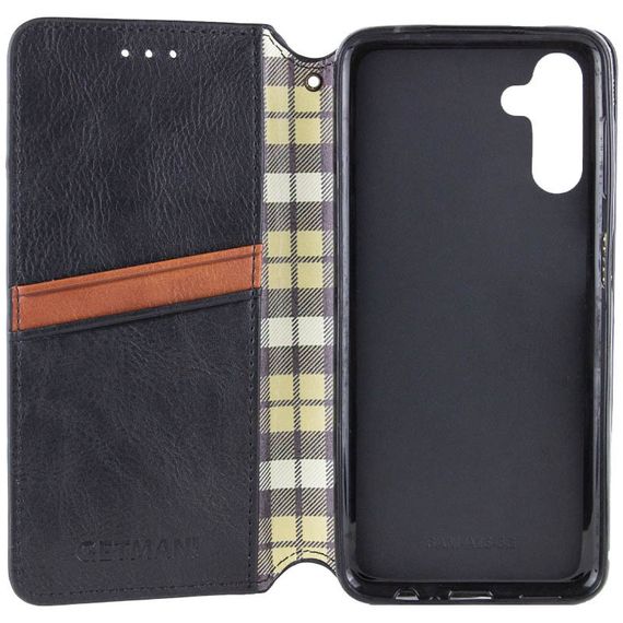Кожаный чехол книжка GETMAN Cubic (PU) для Samsung Galaxy M54 5G | Зображення 3