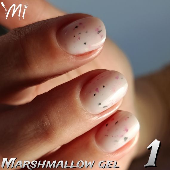 Гель для нарощення Mi Marshmallow №1 Builder Gel 5мл | Зображення 6