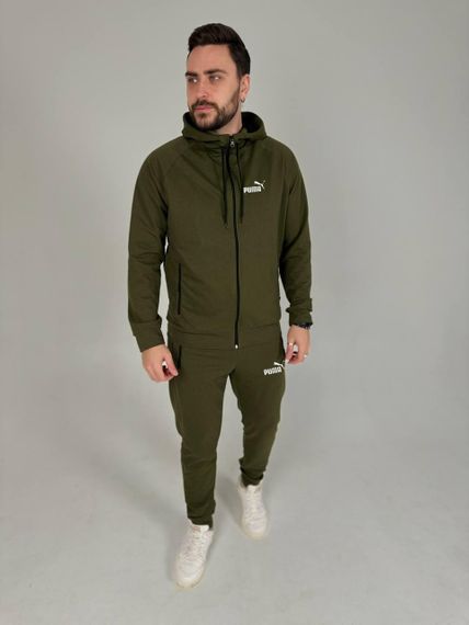 Чоловічий спортивний костюм Puma хакі