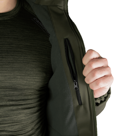 Зимова куртка Cyclone SoftShell Olive (6613), XS | Зображення 7