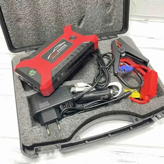 Пускозарядное устройство для автомобиля JUMPSTARTER 29B 99800 мАч (300/600А) | Зображення 5