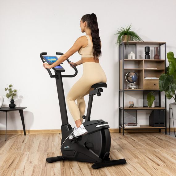 Велотренажер Gymtek XB2600 електромагнітний сріблястий | Зображення 1