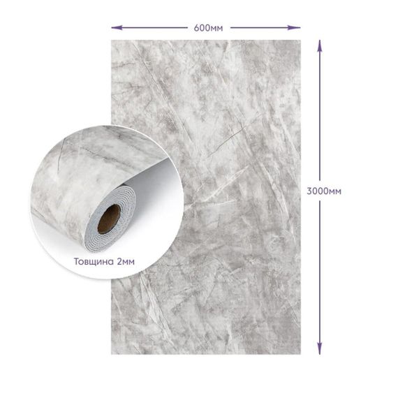 Самоклеюча стінова PET плитка у рулоні 600х3000х2мм SW-00003240 | Зображення 2