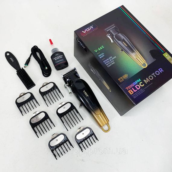 Модная машинка для стрижки волос VGR V-662, Машинка для стрижки волос с регулируемой длиной ZF-35 | Зображення 5