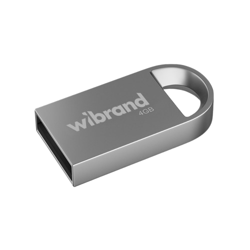 Флешка 4Гб USB 2.0 срібло lynx Wibrand