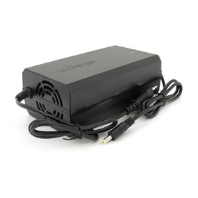 Зарядний пристрій Jinyi для акумуляторів Li-ion 60V5A(67,2V),17S,штекер 5.5*2.5,з індикацією,BOX