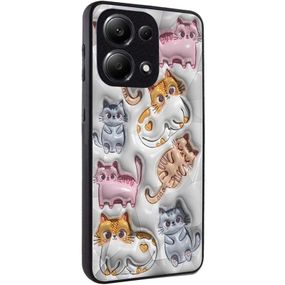 TPU+PC чохол Prisma Fluffie для Xiaomi Poco X6 / Note 13 Pro 5G Kittens