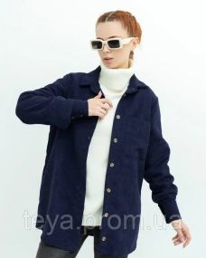Рубашка цвет синий FI_006295