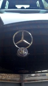 Эмблема прицел (с надписью) для Mercedes C-class W203 2000-2007 гг.