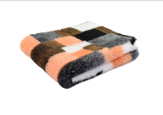 DryBed VetBed A + оранжевая сетка (пэчворк) 100/75 см