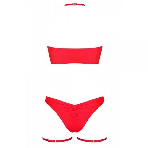 Новорічний костюм Obsessive Kissmas set червоний, L/XL sexstyle | Зображення 3