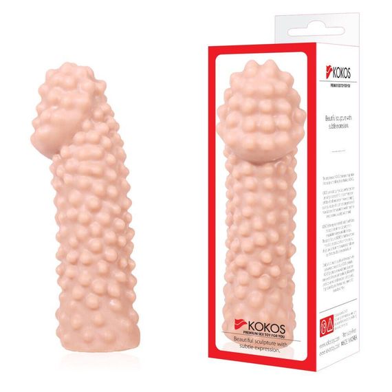 Насадка на член Kokos Extreme Sleeve ES.10 размер M sexstyle | Зображення 4