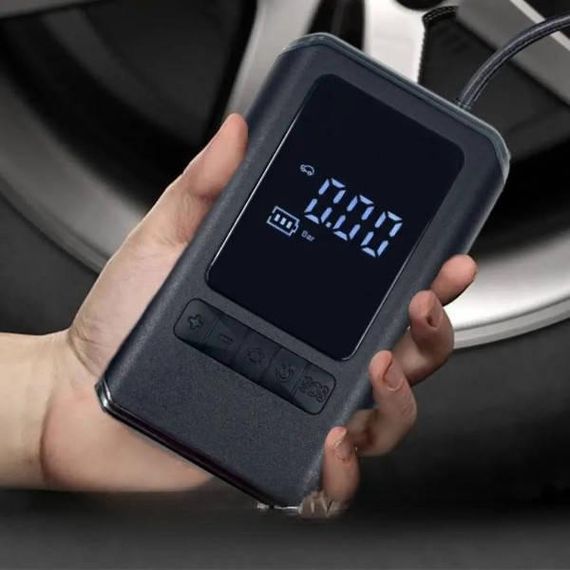 Компрессор автомобильный аккумуляторный CZJ-5626 Черный