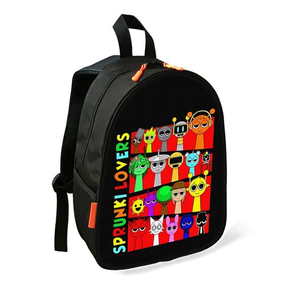 Рюкзак Sprunki дитячий шкільний/міський 34х27х13 см для хлопчика/дівчинки (02339)