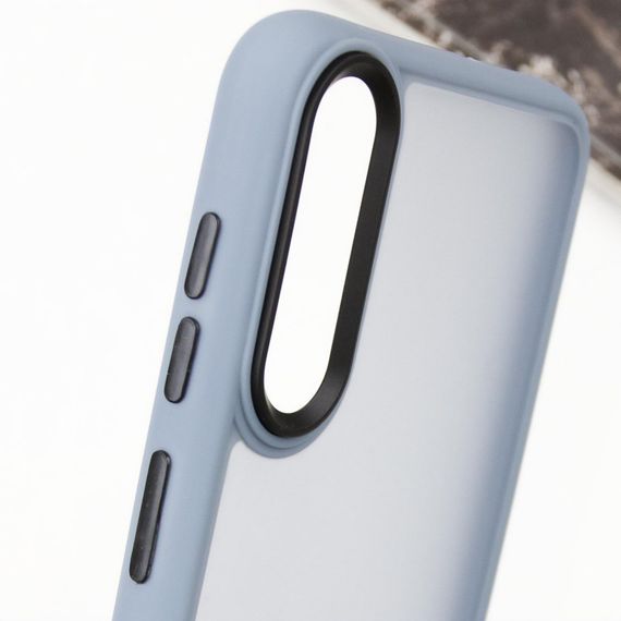 Чохол TPU+PC Lyon Frosted для Samsung Galaxy A50 (A505F) / A50s / A30s Sierra Blue | Зображення 3