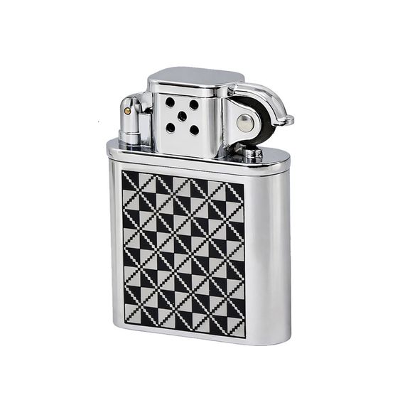 Запальничка Кремнієва Газова Металева Pocket Fire Silver