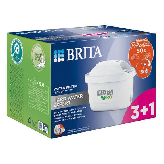 Картридж для фільтра глечика Brita MXPro Limescale для жорсткої води 3+1шт (1051773) | Зображення 1