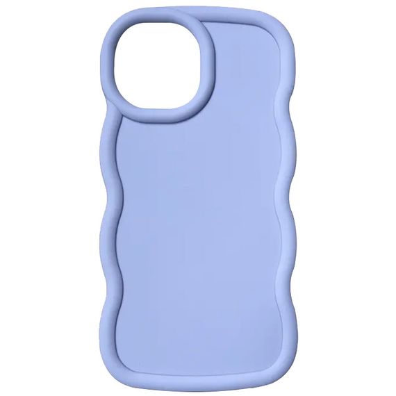 Чохол TPU Ripple для Apple iPhone 15 (6.1") Lilac Blue