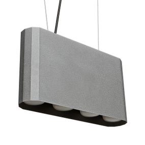 Люстра (світильник підвісний) umia Combo BA4 P75200 Муар, Срібло, Atmolight