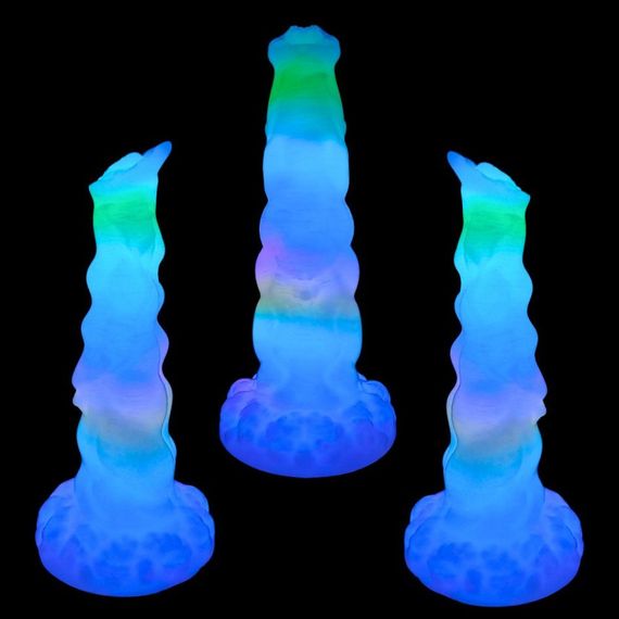 Вібратор люмінесцентний з пультом UNIVIBE Unicorn, кольоровий, 25 х 5.7 см Sex Aura | Зображення 5