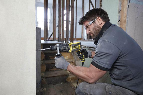 Дриль мережевий ударний STANLEY FATMAX FMEH1100K | Зображення 3