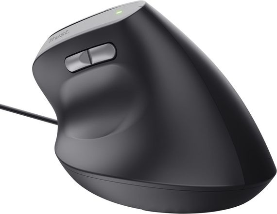 Мышь компьютерная проводная Trust Bayo 2 Ergonomic Black 25144_TRUST черная | Зображення 7