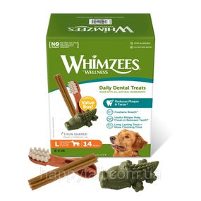 Лакомство Whimzees Variety Value Box д/собак Набор Variety Value L 14 шт