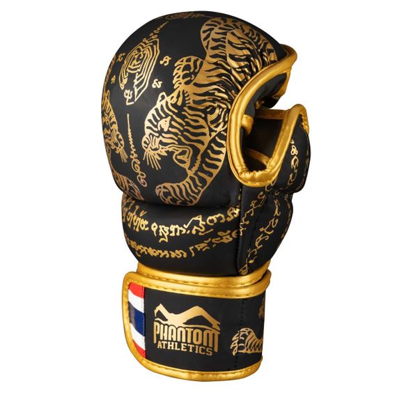 Рукавиці для ММА Phantom Muay Thai Black Gold S/M (капа в подарунок) | Зображення 2