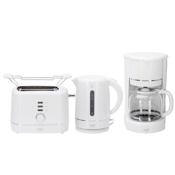 Тостер Adler AD 3224 white 850 Вт білий | Зображення 7