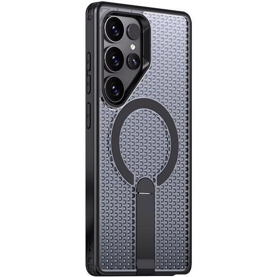 Чохол TPU Breeze with MagSafe stand для Samsung Galaxy S26 Ultra Black | Зображення 1