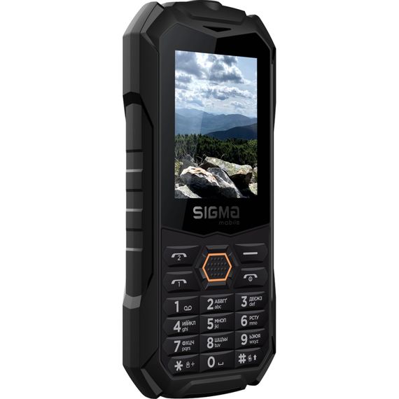 Мобільний телефон Sigma X-treme PV68 Black Orange (4827798738221) | Зображення 2