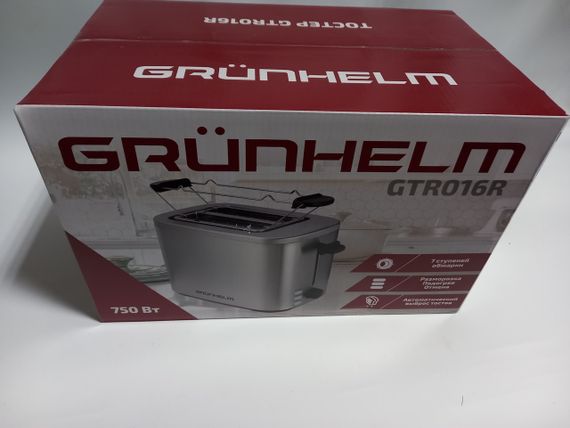 Тостер GTR016 металік 750 Вт Grunhelm | Зображення 7
