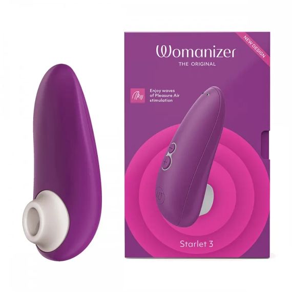 Вакуумный клиторальный стимулятор Womanizer Starlet 3 Violet sexstyle