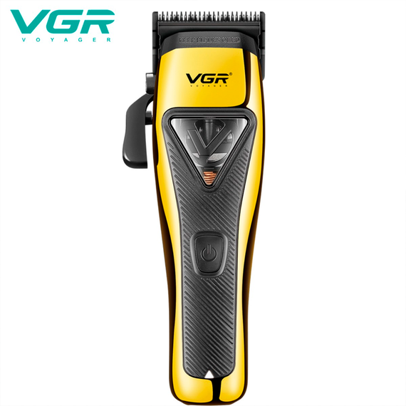 Аккумуляторная машинка для стрижки VGR V-015, 6 насадок с магнитами, 9000 RPM, 2500 mAh, LED дисплей | Зображення 1