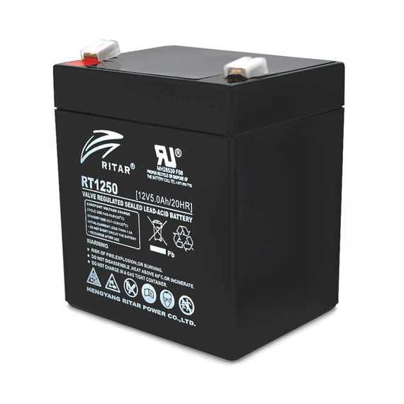 Аккумуляторная батарея AGM RITAR RT1250B, Black Case