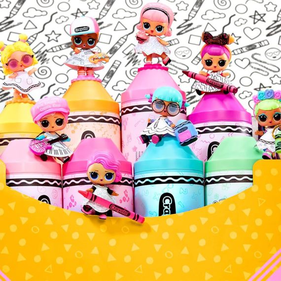 Ігровий набір з лялькою Цвітнашки L.O.L. Surprise! 505273 серії "Crayola" з аксесуарами | Зображення 9