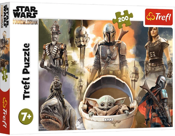 Пазл Зоряні війни. Мандалорець: Готові до битви (200 елементів)