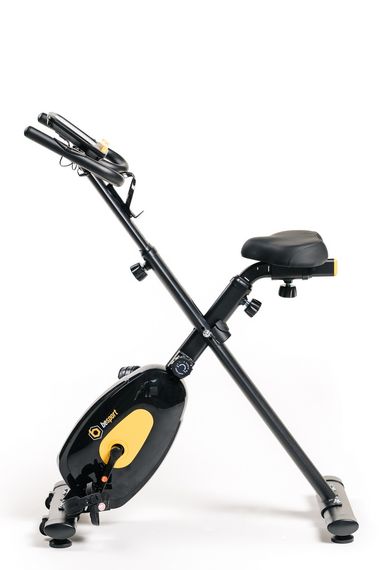 Велотренажер Besport BS-1560 XRAY магнітний чорно-жовтий | Зображення 1