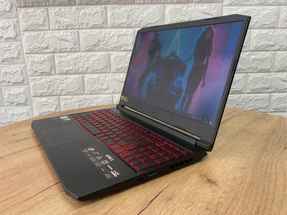 Ноутбук Acer Nitro 5 AN515-55 15.6"FHD/IPS/144Hz/i5 10300H/8/SSD256/RTX3050 | Зображення 2