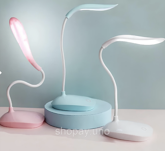 Світлодіодна настільна лампа з USB та 3 рівнями яскравості ∙ Настільна LED-лампа USB з сенсорним керуванням | Зображення 4