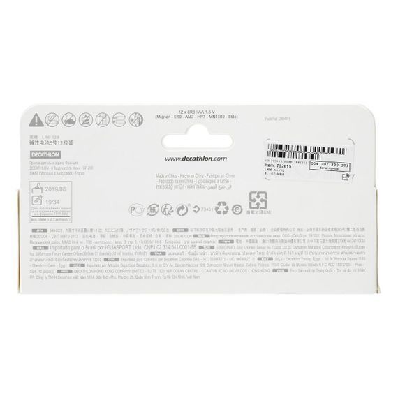 Батарейки LR06-AA, 1,5 В, 12 шт. -  . | Зображення 1