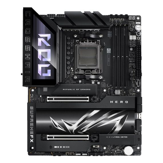 Материнcька плата ASUS ROG CROSSHAIR X870E HERO sAM5 X870E 4xDDR5 M.2 HDMI WiFi BT ATX 90MB1IE0-M0EAY0