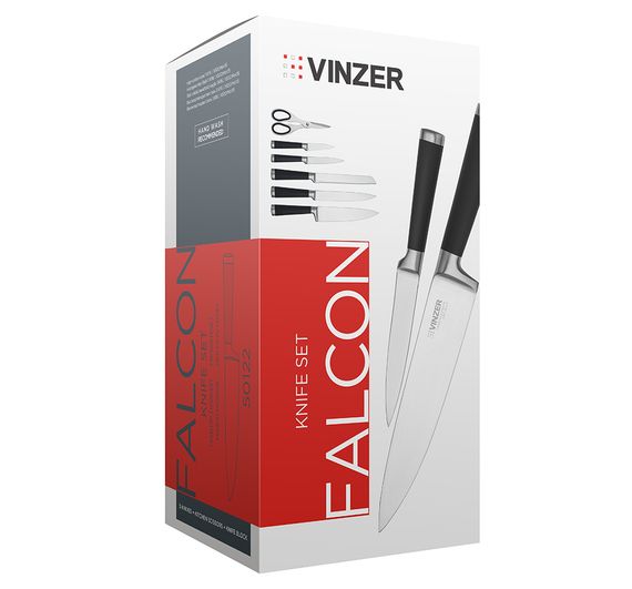 Набор ножей Vinzer Falcon VZ-50122 7 предметов | Зображення 3